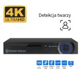 ZV-7867E  Rejestrator H.265 4K 8MP 36 kanałowy NVR 2xHDD