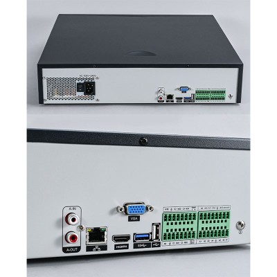 ZV-7868N Rejestrator H.265 4K 8MP 64 kanały NVR