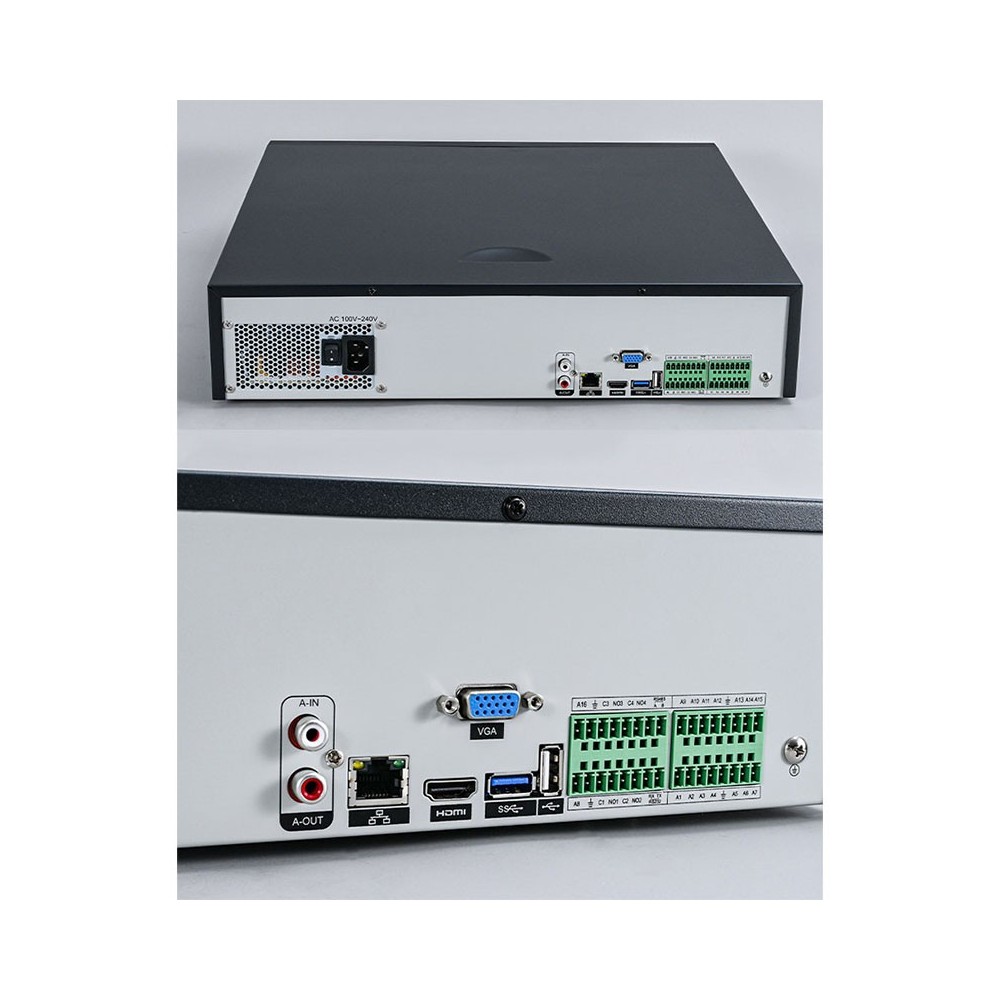 ZV-7868N Rejestrator H.265 4K 8MP 64 kanały NVR