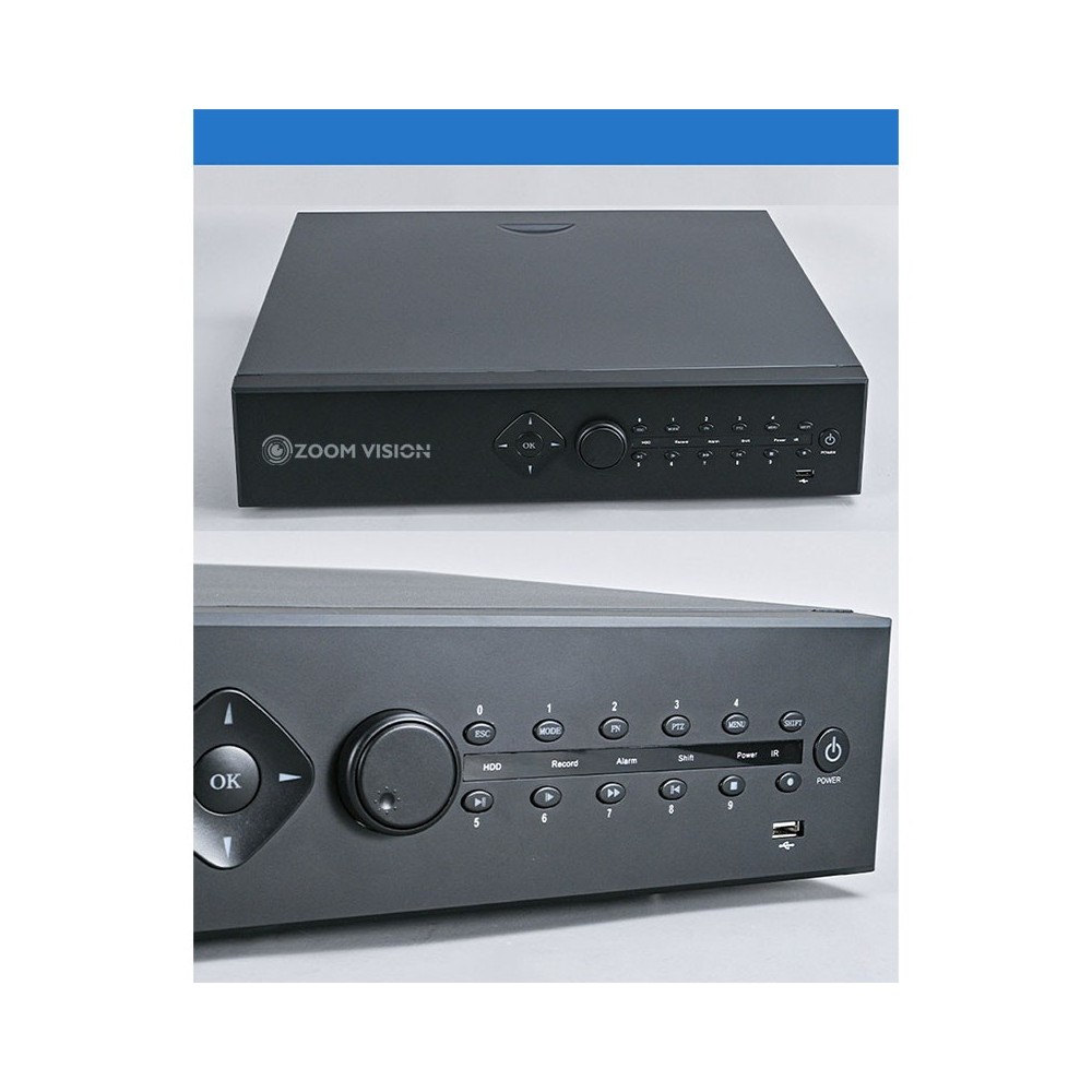 ZV-7868N Rejestrator H.265 4K 8MP 64 kanały NVR