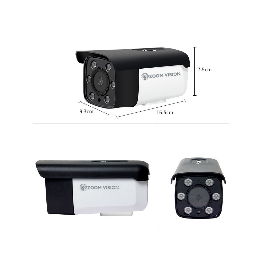 ZV-7001VX-4X HD H.265 8,0-megapikselowa kolorowa kamera IP  POE