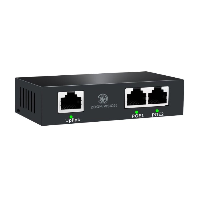 ZV-POE-102 Extender/Repeater POE x2