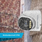 ZV-NPKITF04MVCE 4CHS 4MP 8MP POE zestaw do monitoringu z kamerami kopułowymi