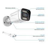ZV-NPKITF08VA Zestaw do monitoringu NVR POE 4MP Z Podwójnym Światłem